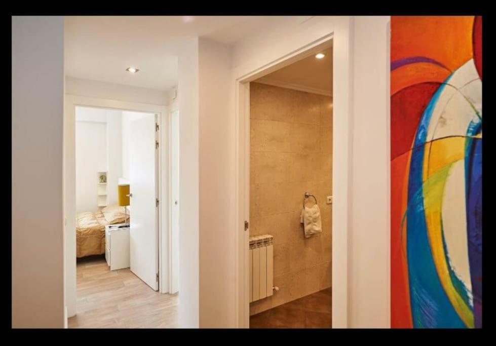 Acogedor Y Precioso Apartamento + Parking Privado San Sebastian Luaran gambar